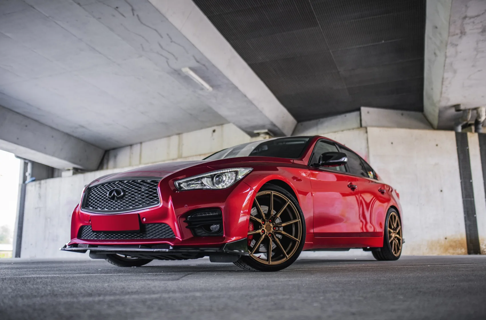 Concaver CVR4 on Infiniti Q50 V37, photo 9
