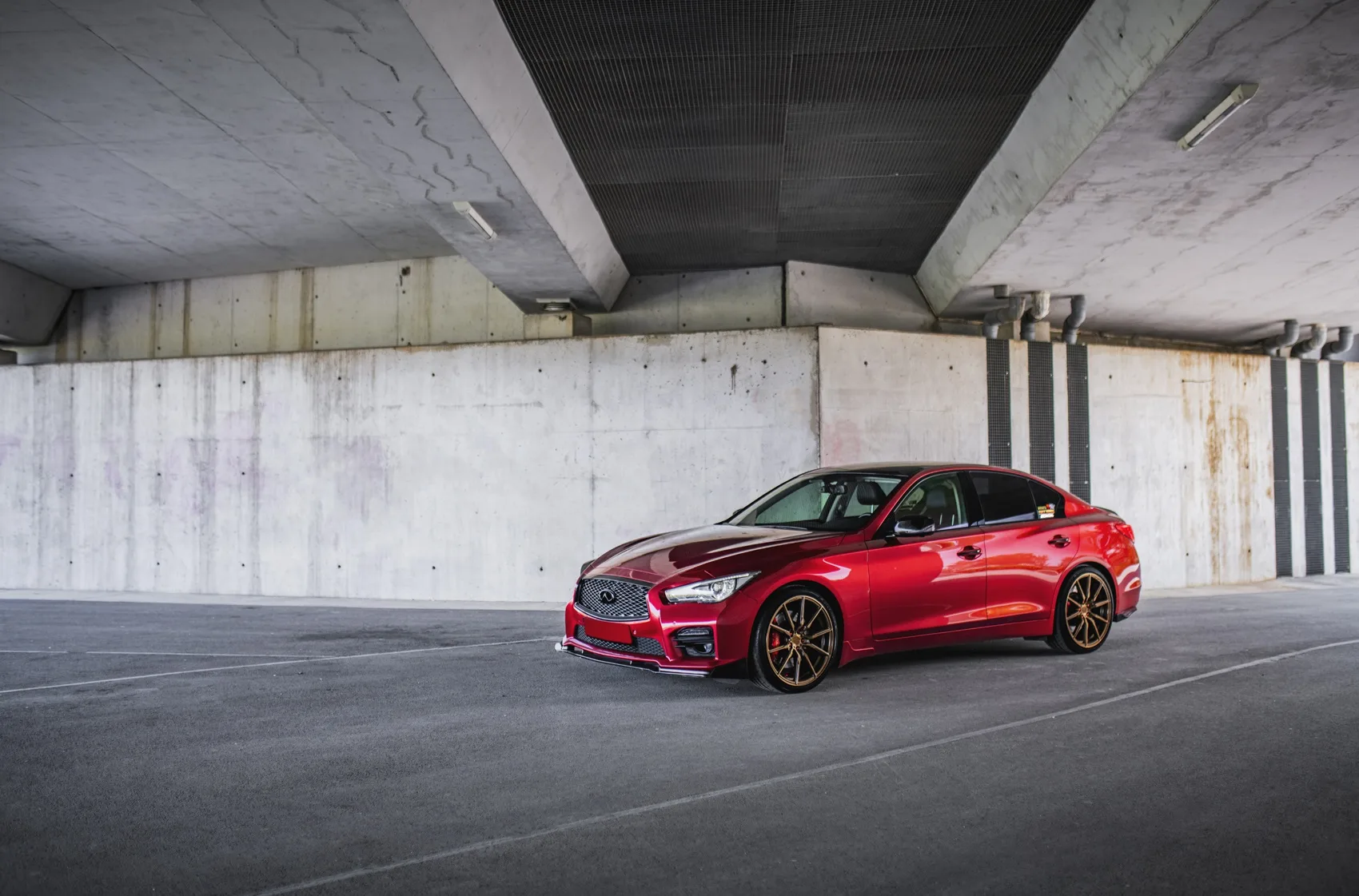 Concaver CVR4 on Infiniti Q50 V37, photo 4