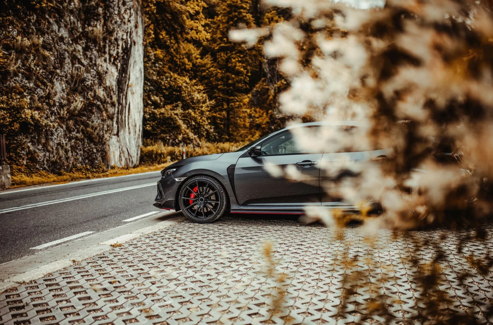 Concaver CVR4 on Honda Civic Type R FK2