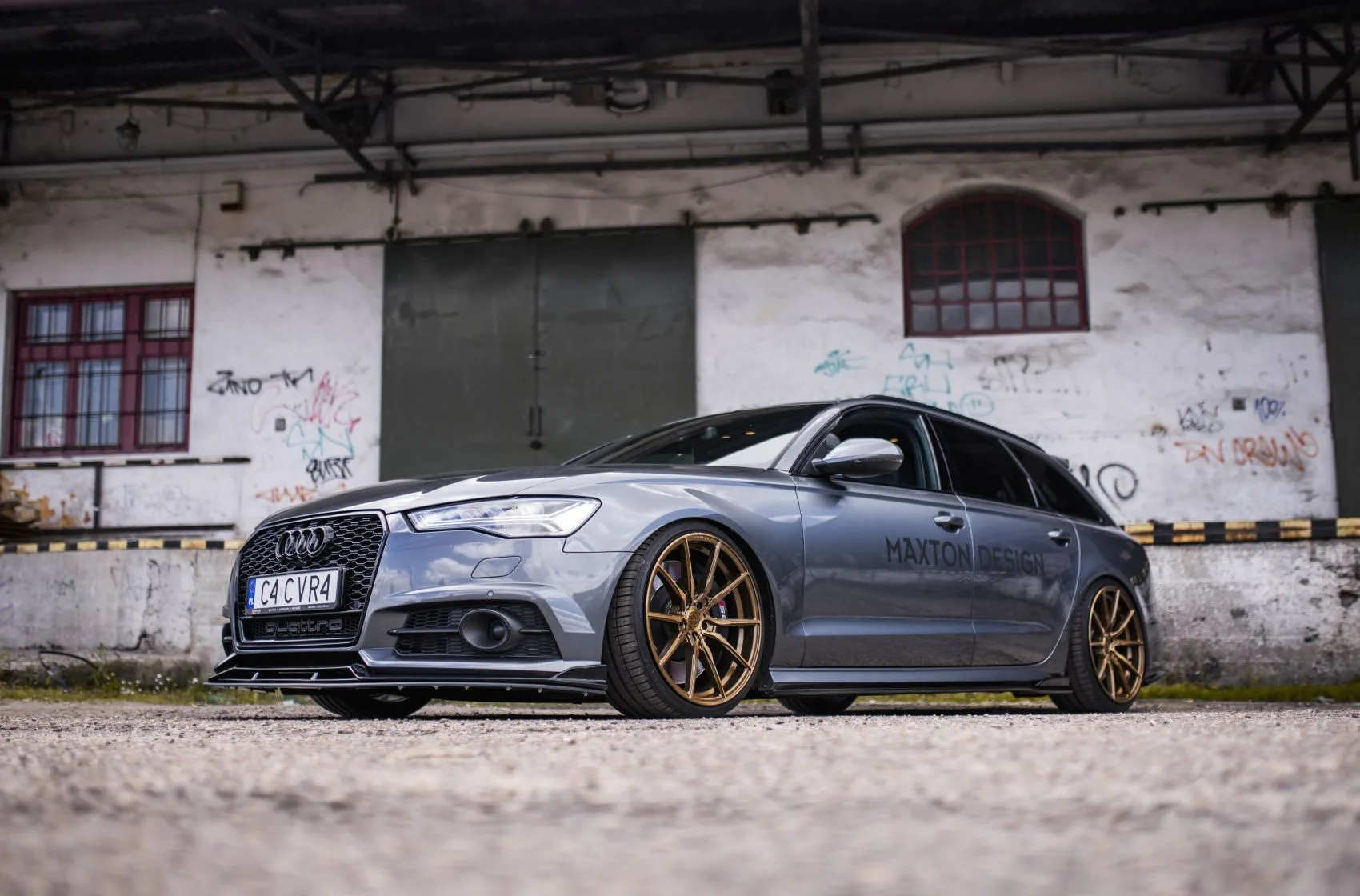 Concaver CVR4 on Audi RS 6 C7.1