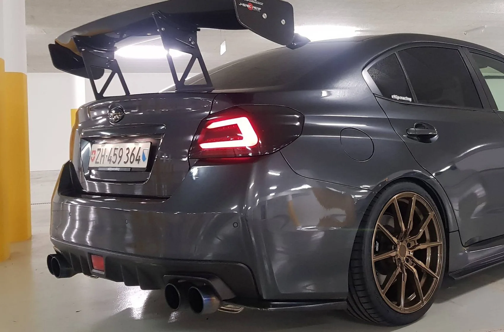 Concaver CVR4 on Subaru WRX VA.1