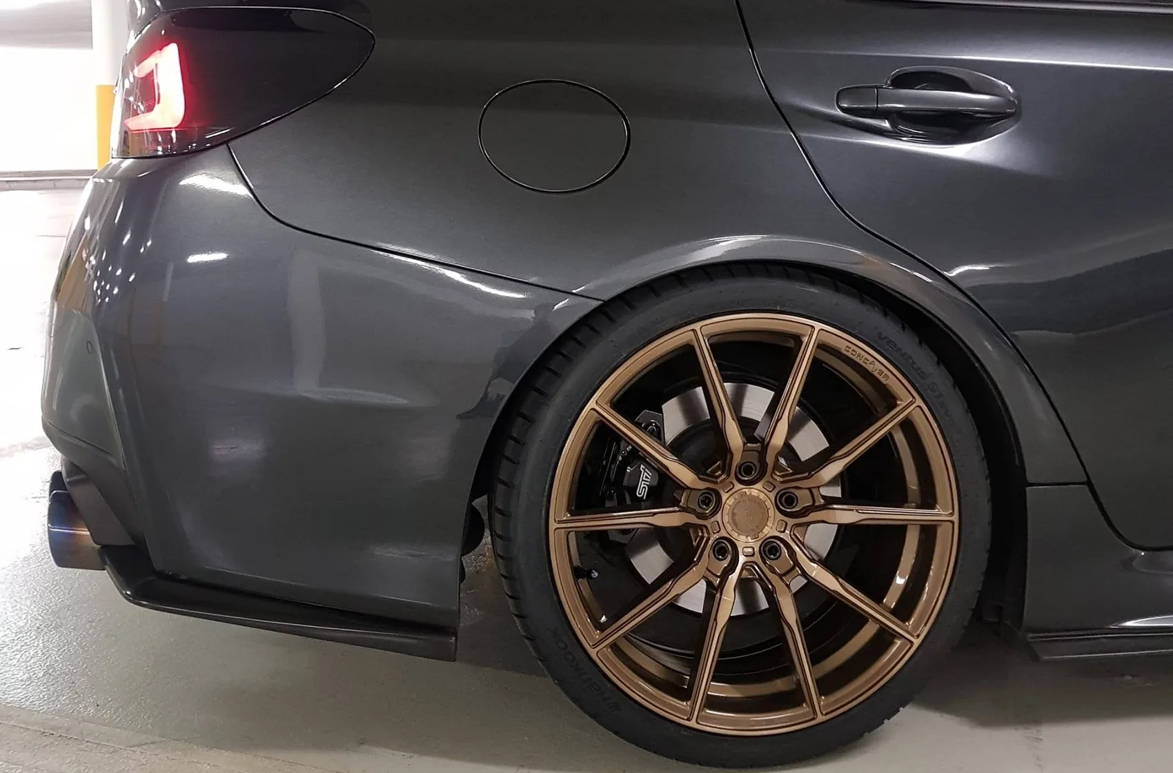 Concaver CVR4 on Subaru WRX VA.1, photo 4