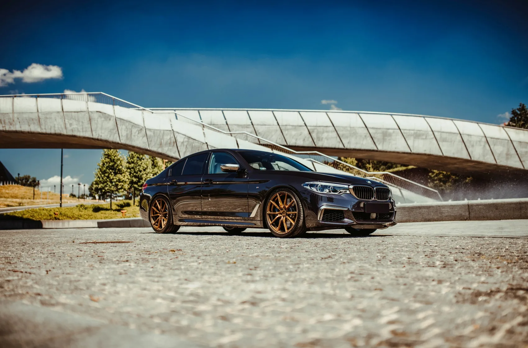 Concaver CVR4 on BMW 5 Series G30.1