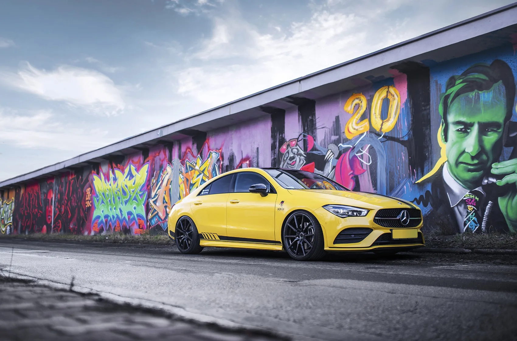 Concaver CVR4 on Mercedes-Benz CLA C118.1