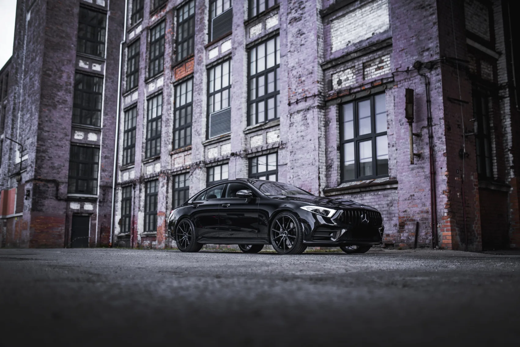 Concaver CVR4 on Mercedes-Benz CLS C257.1