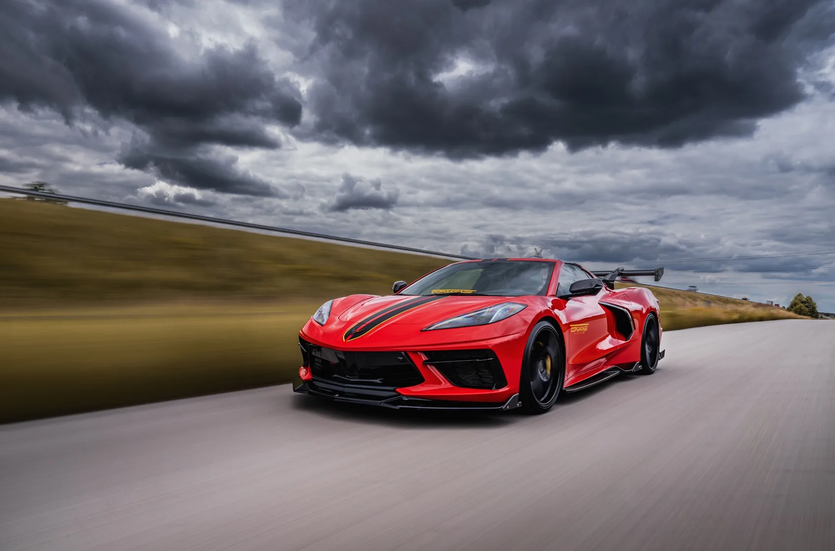 Concaver CVR4 on Chevrolet Corvette C8, photo 2