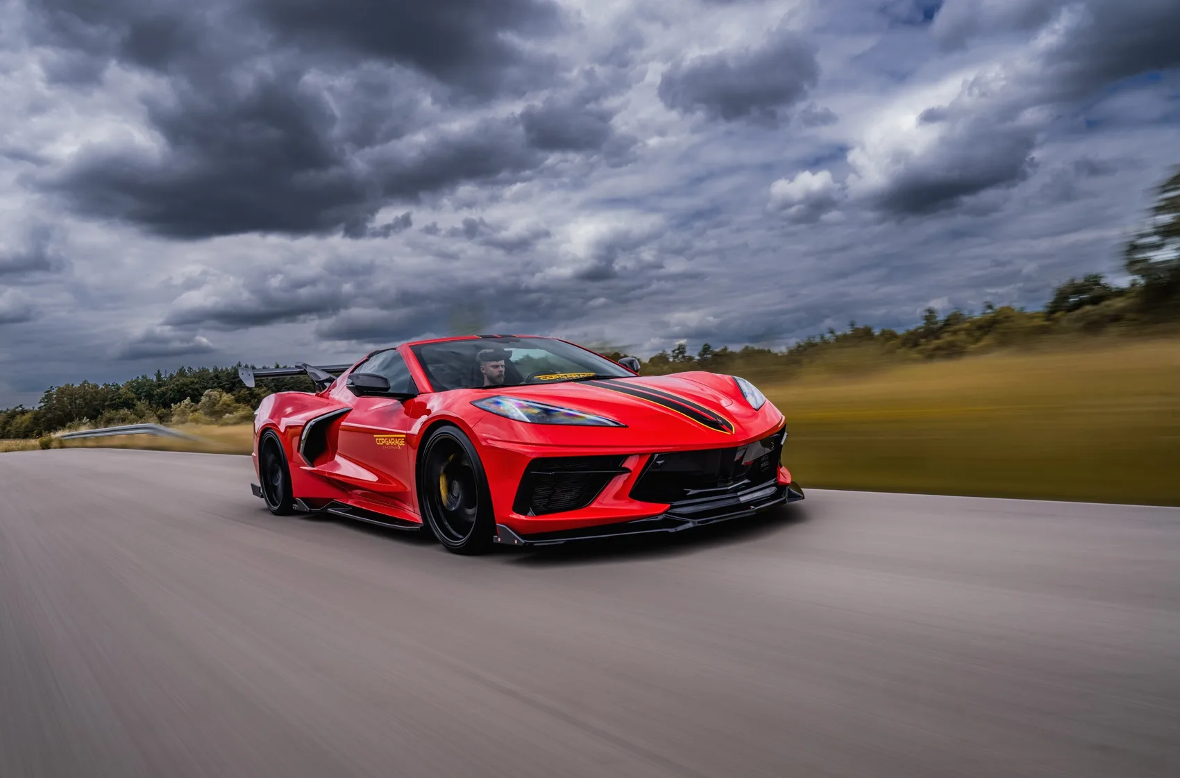 Concaver CVR4 on Chevrolet Corvette C8, photo 3