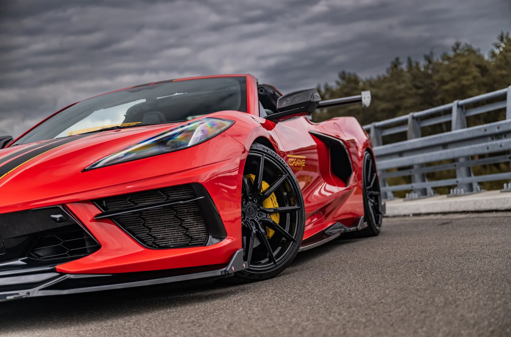 Concaver CVR4 on Chevrolet Corvette C8, photo 12