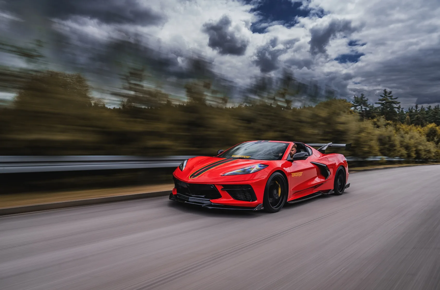 Concaver CVR4 on Chevrolet Corvette C8, photo 8