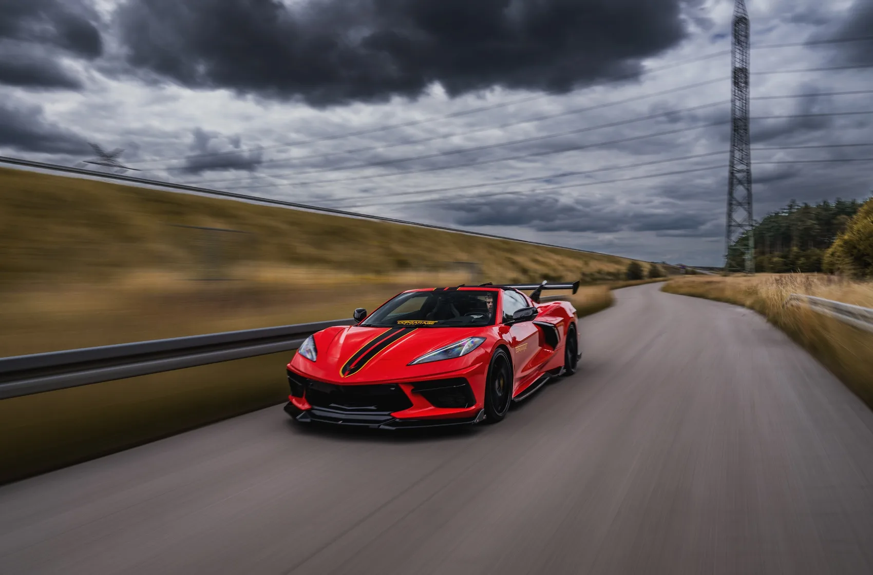 Concaver CVR4 on Chevrolet Corvette C8