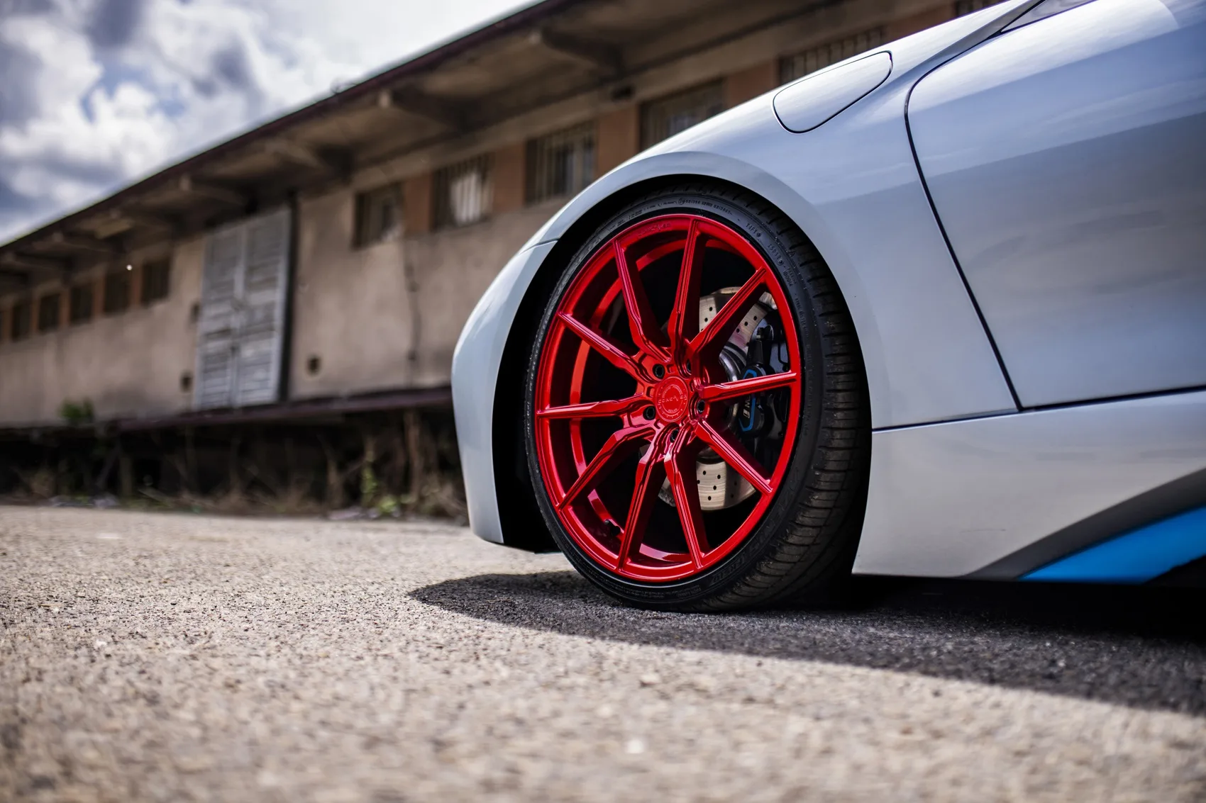 Concaver CVR4 on BMW i8 I12.1, photo 4