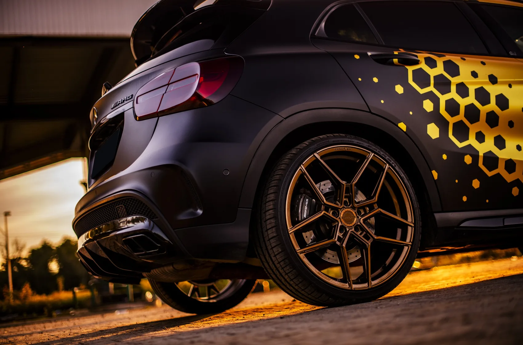 Concaver CVR5 on Mercedes-Benz GLA X156.1, photo 4
