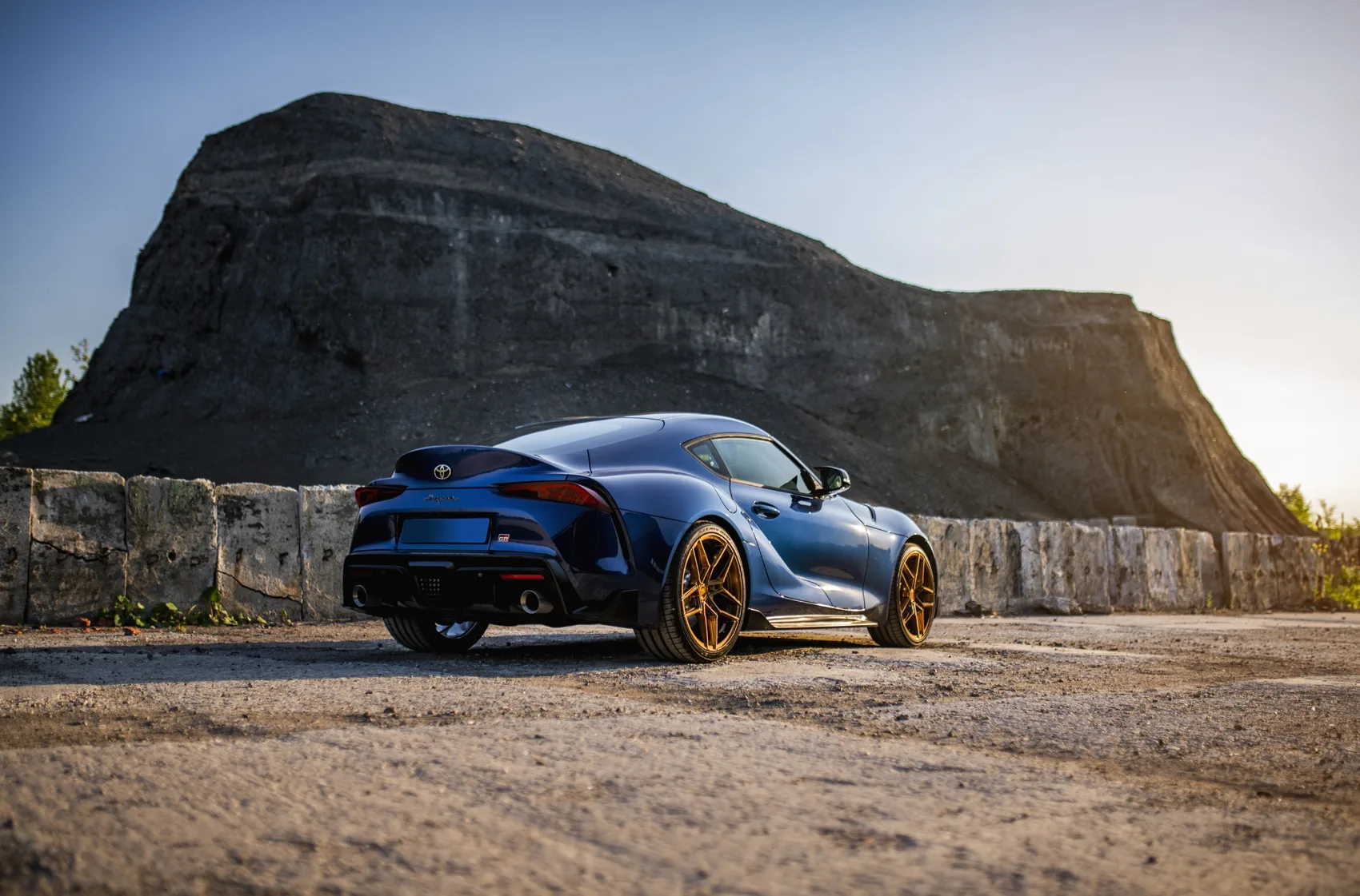 Concaver CVR5 on Toyota Supra A90