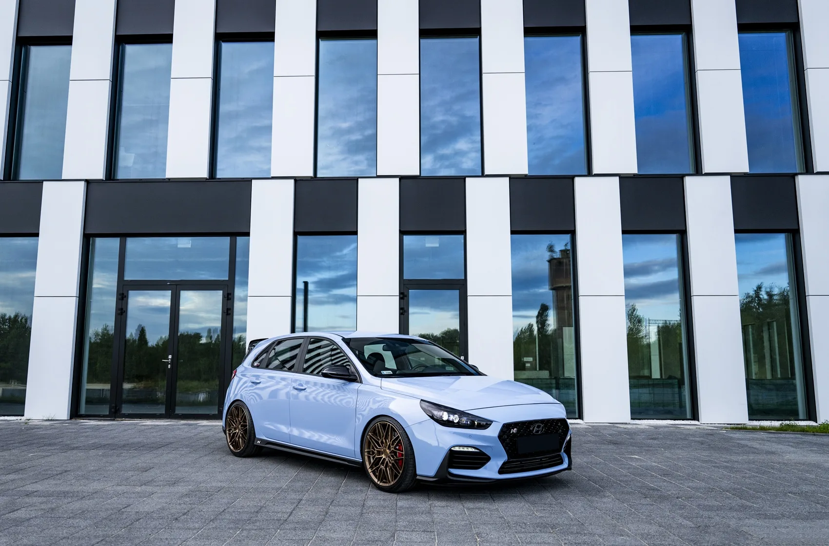 Concaver CVR6 on Hyundai i30 PD