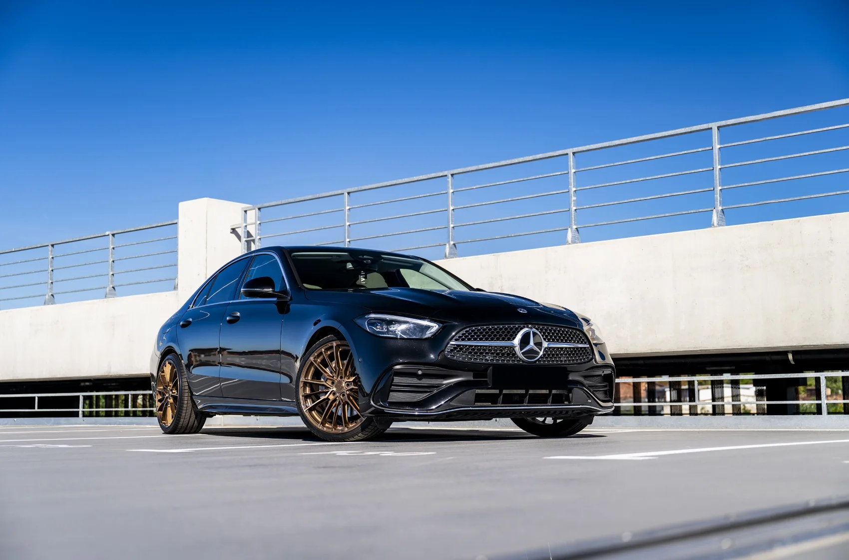 Concaver CVR7 on Mercedes-Benz C-Class W206.1