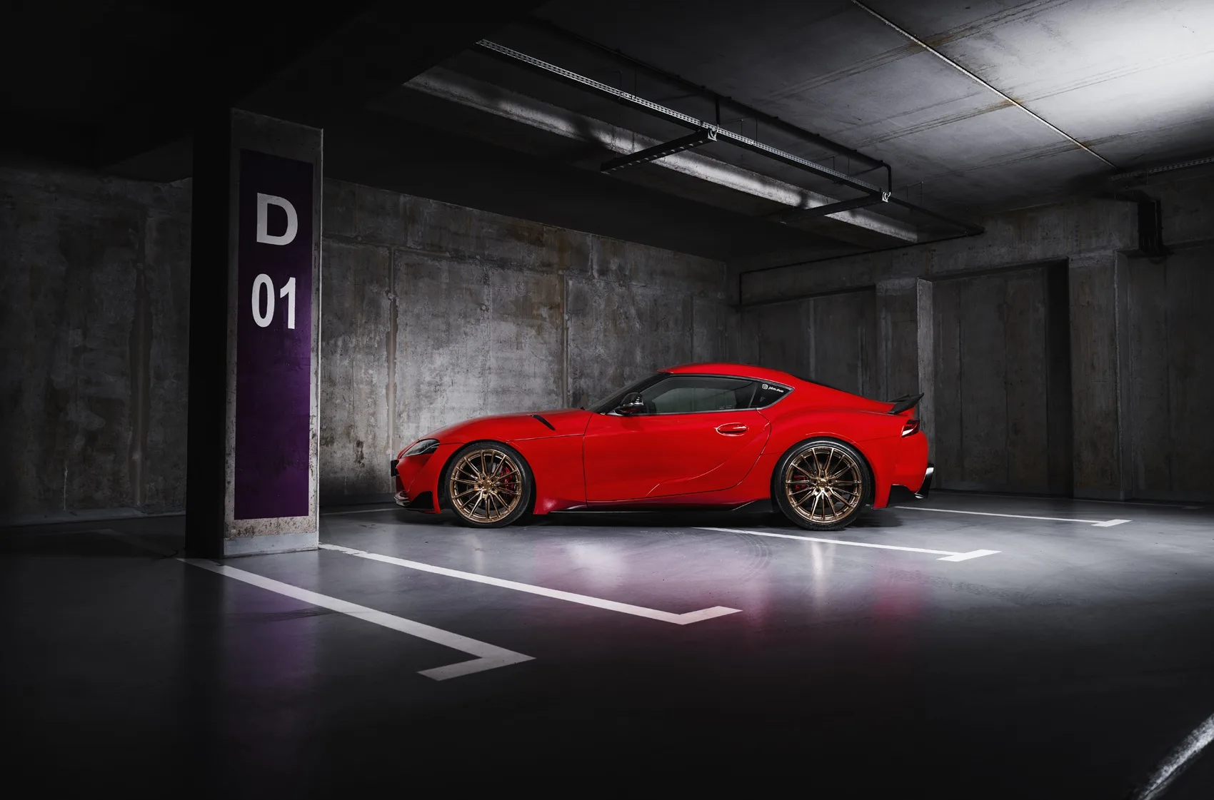 Concaver CVR7 on Toyota Supra A90, photo 4