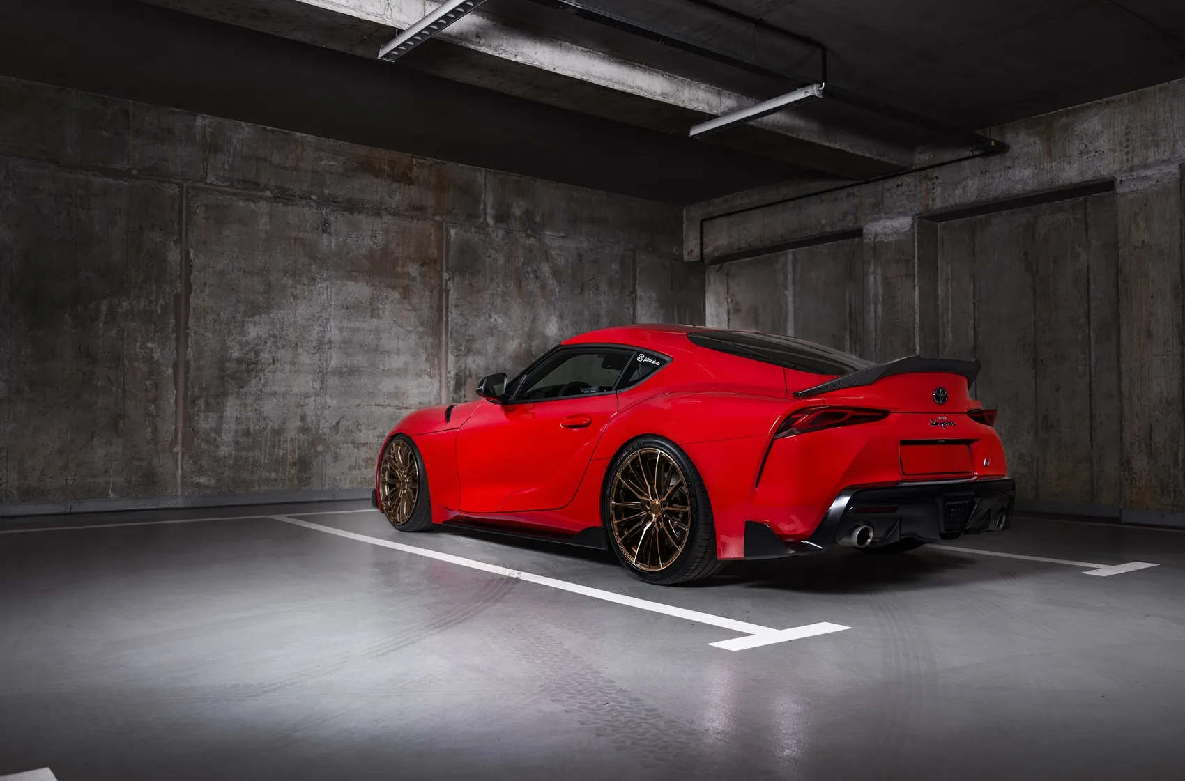 Concaver CVR7 on Toyota Supra A90