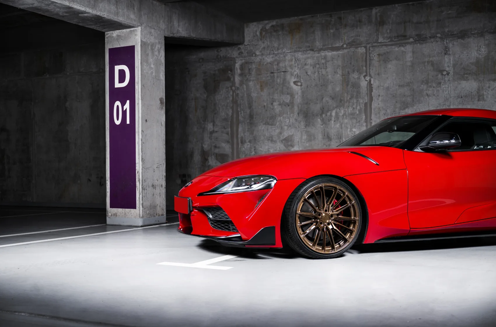 Concaver CVR7 on Toyota Supra A90, photo 8