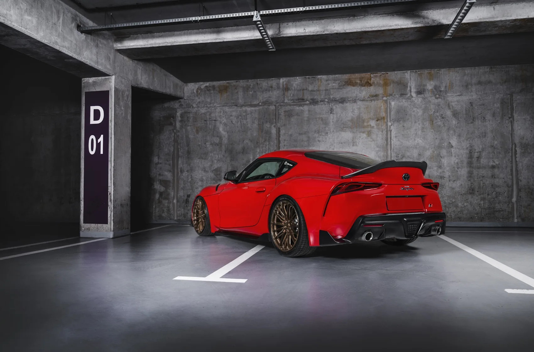Concaver CVR7 on Toyota Supra A90, photo 5