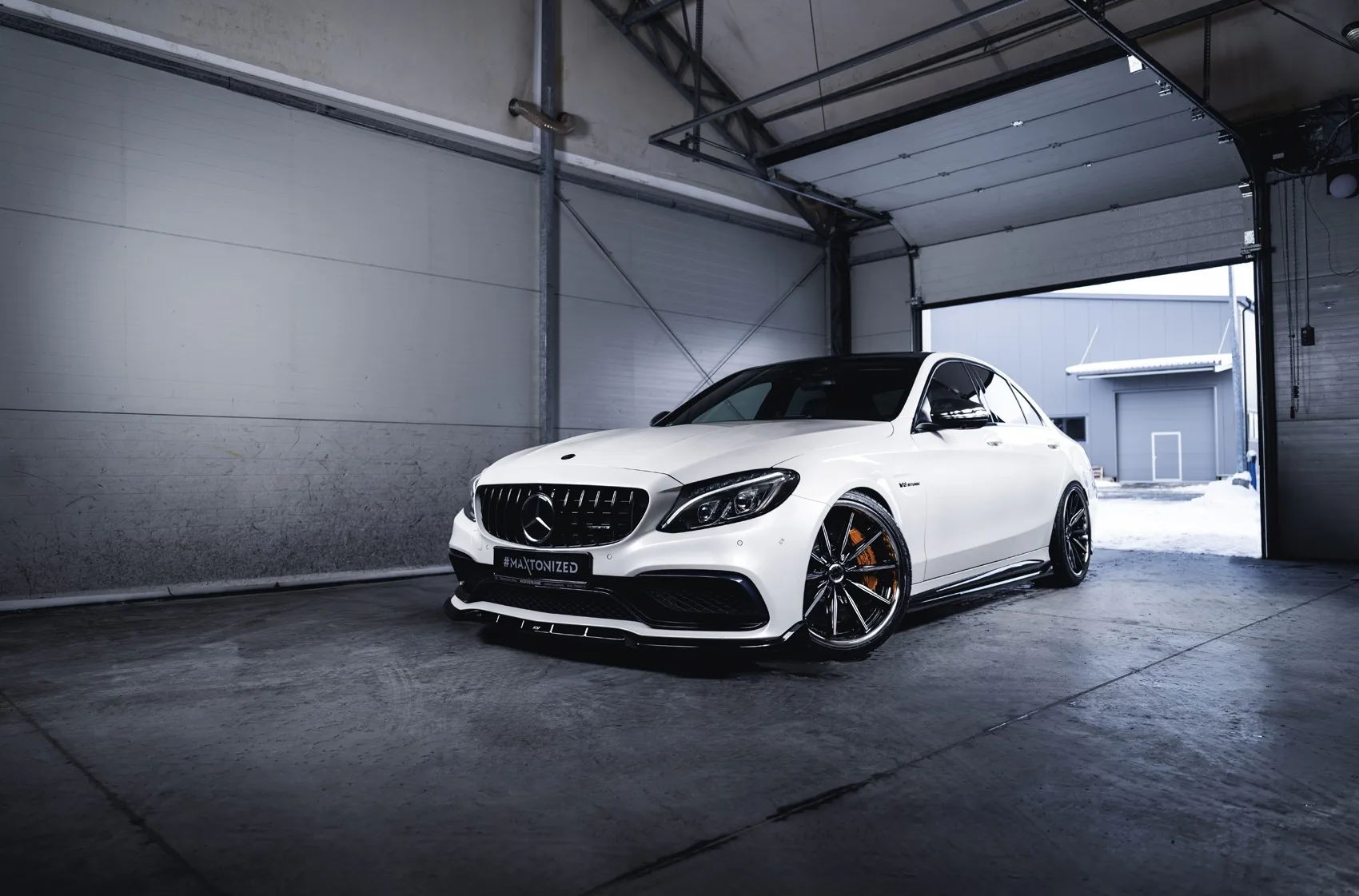 Concaver CVR8 on Mercedes-Benz C-Class W205.1