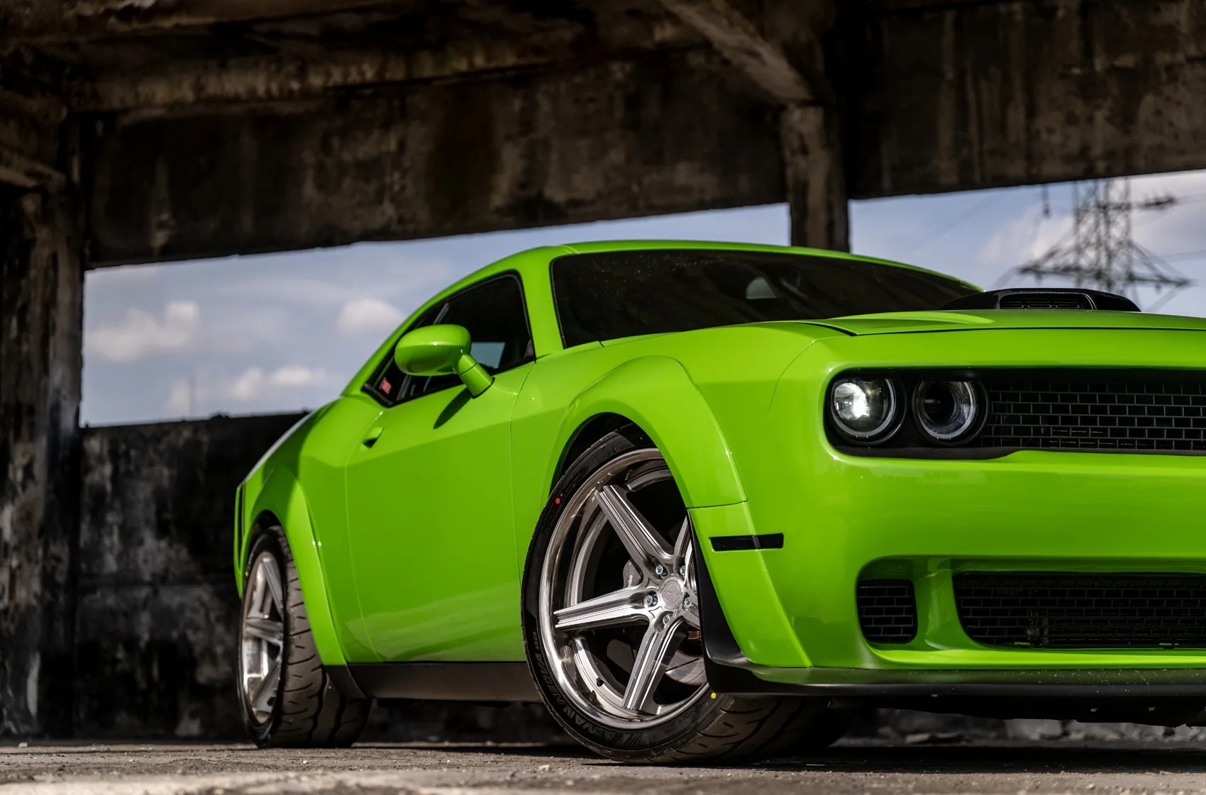Concaver CVR9 on Dodge Challenger LC (3rd gen), photo 6