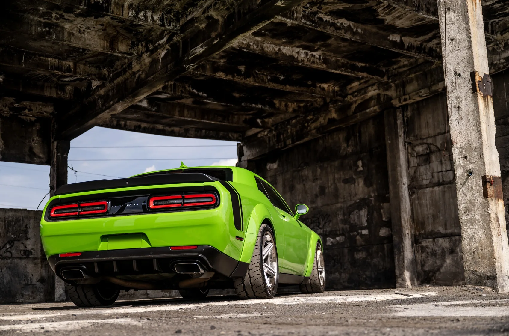 Concaver CVR9 on Dodge Challenger LC (3rd gen), photo 3