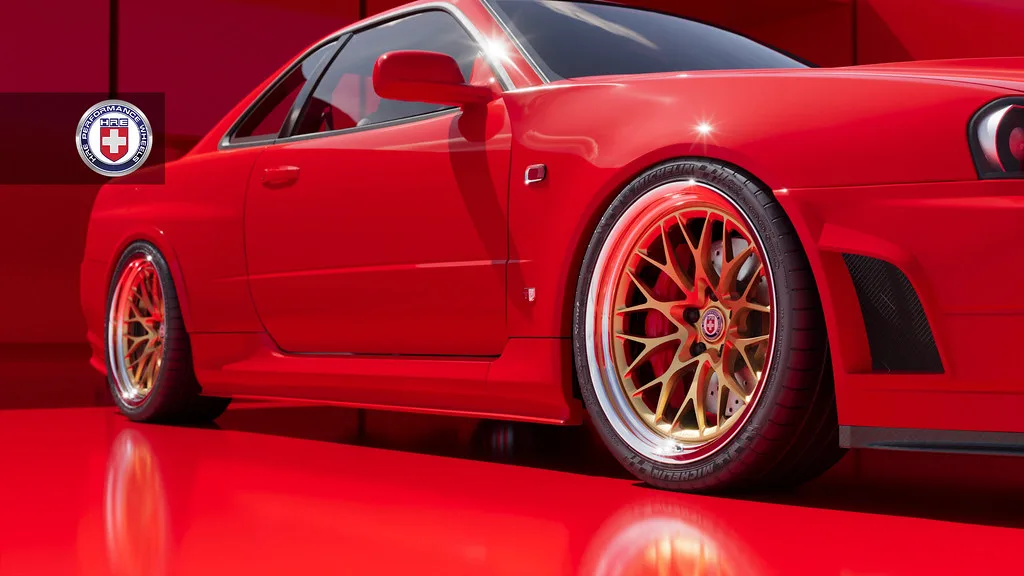 HRE Performance 520 on Nissan Skyline GT-R R34, photo 3