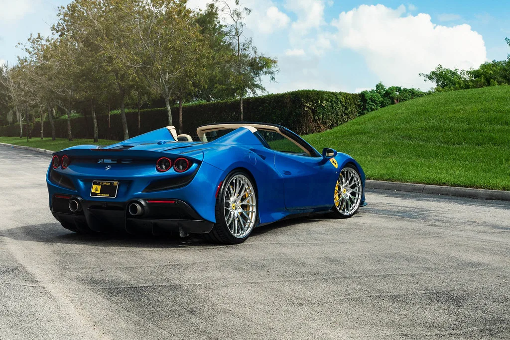 HRE Performance 520M on Ferrari F8 F142MFL, photo 3