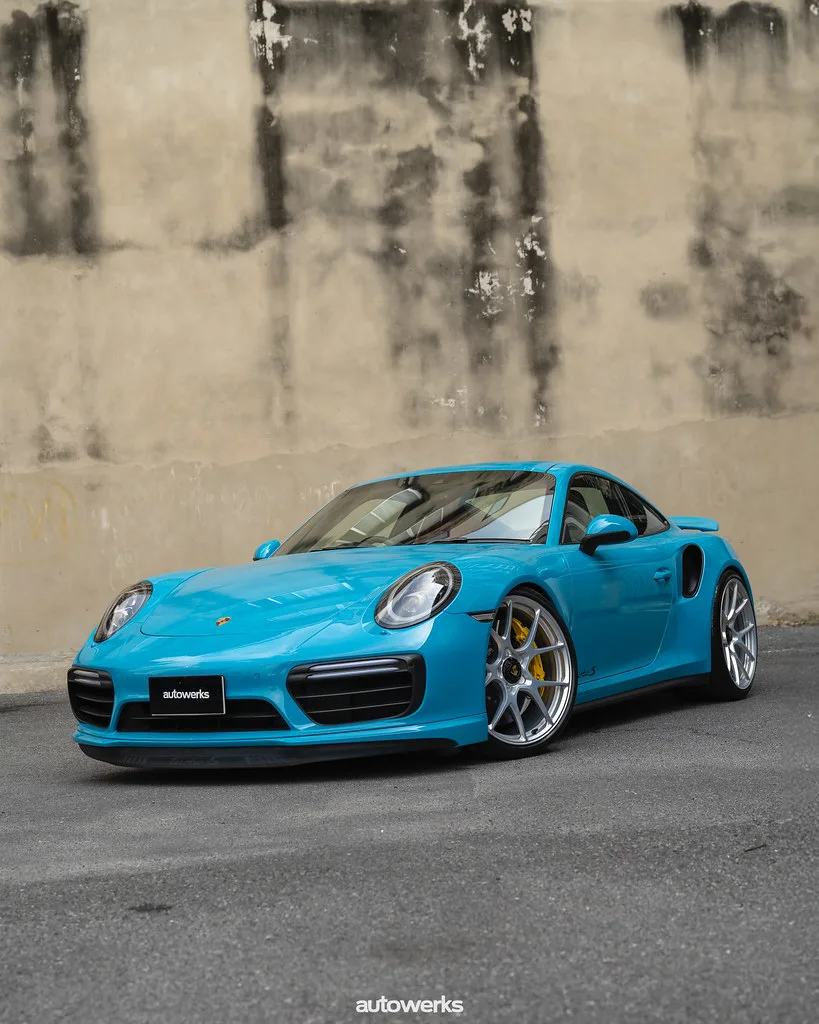 HRE Performance 521M on Porsche 911 991.1