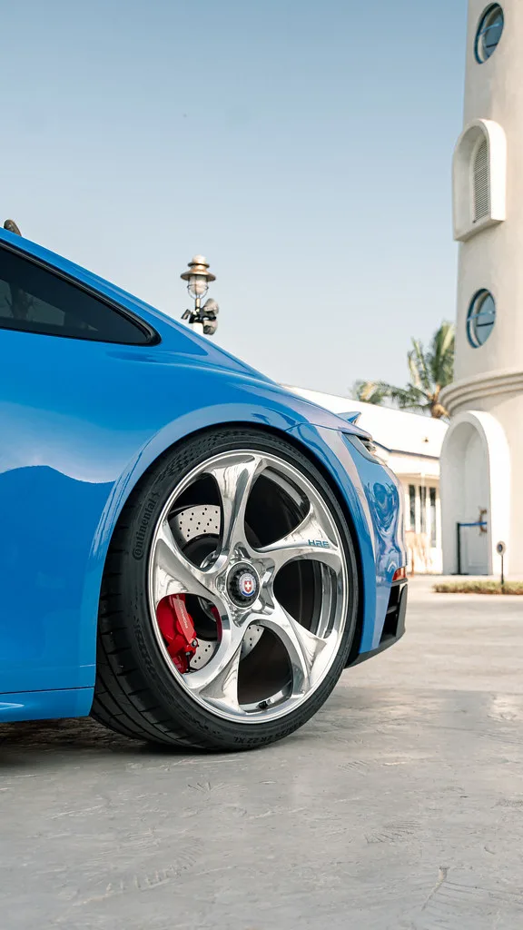 HRE Performance 522M Polished Clear on Porsche 911 992.1, photo 7