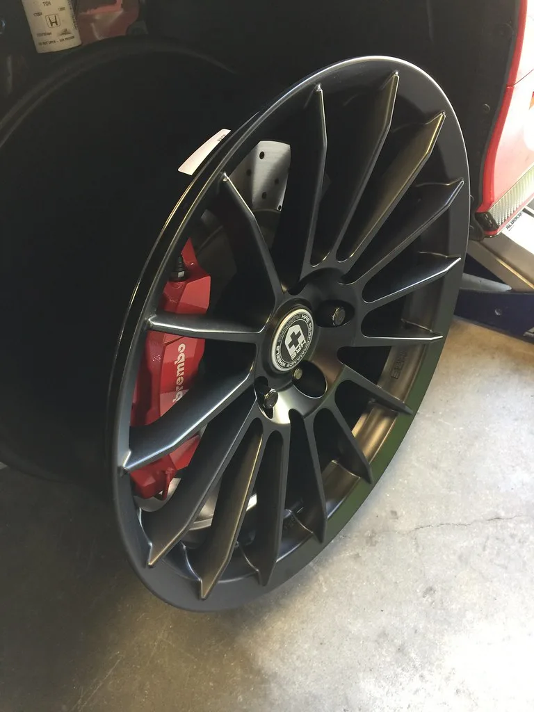 HRE Performance FlowForm 18" FF15 on Honda Civic Type R, photo 4