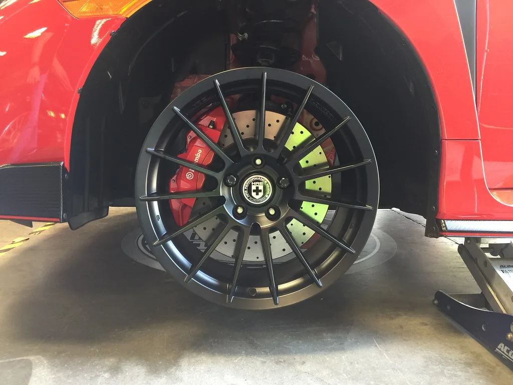 HRE Performance FlowForm 18" FF15 on Honda Civic Type R, photo 6