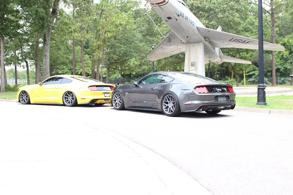 HRE Performance FlowForm #FF01 #FlowForm #wheels on Ford Mustang S550.1, photo 2