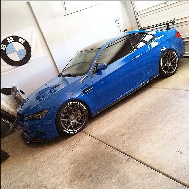 HRE Performance FlowForm #FF01 #FlowForm #wheels on BMW M3 E92.1