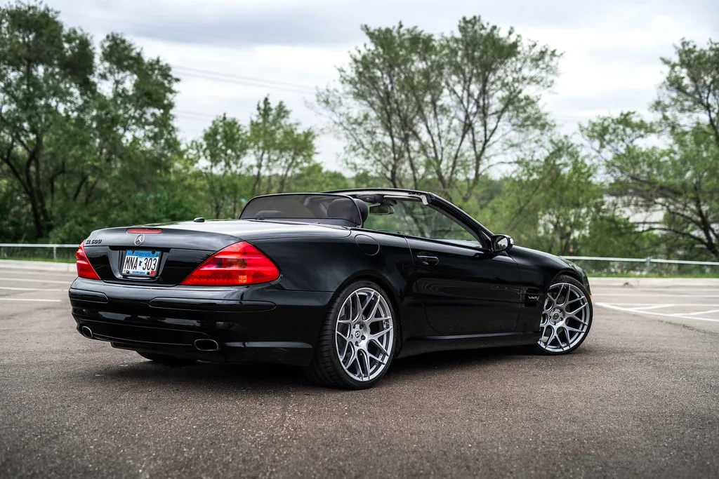HRE Performance FlowForm FF01 on Mercedes-Benz SL R230.1, photo 3