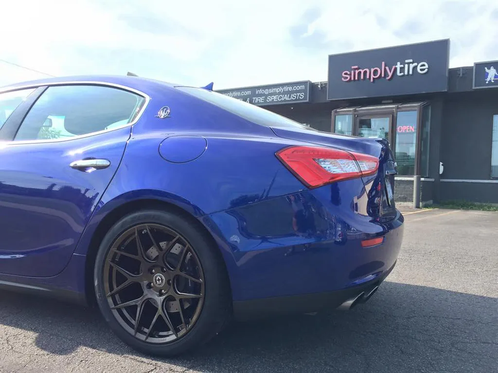 HRE Performance FlowForm FF01 on Maserati Ghibli Third Gen.1