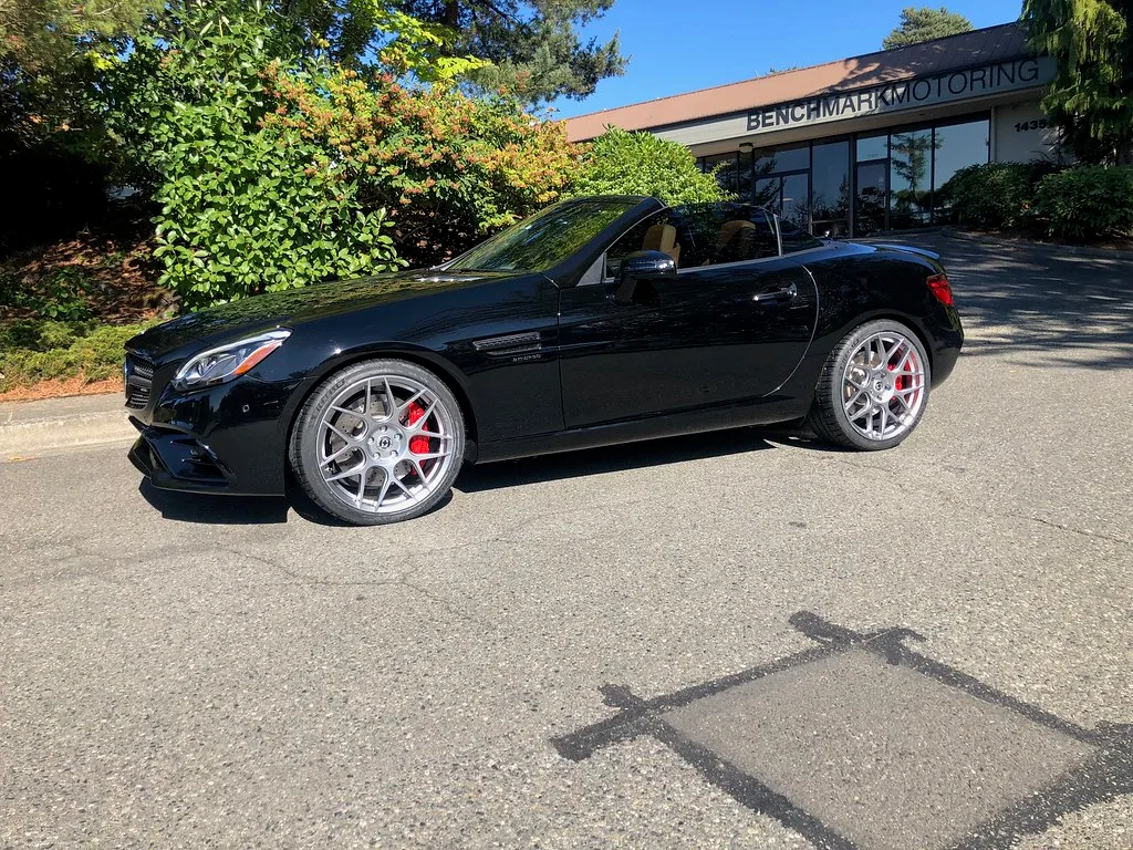 HRE Performance FlowForm FF01 on Mercedes-Benz SLC R172, photo 2