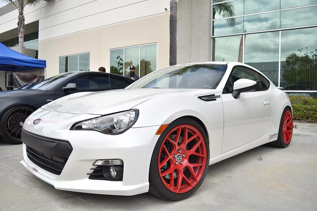 HRE Performance FlowForm FF01 on Subaru BRZ ZC6.1
