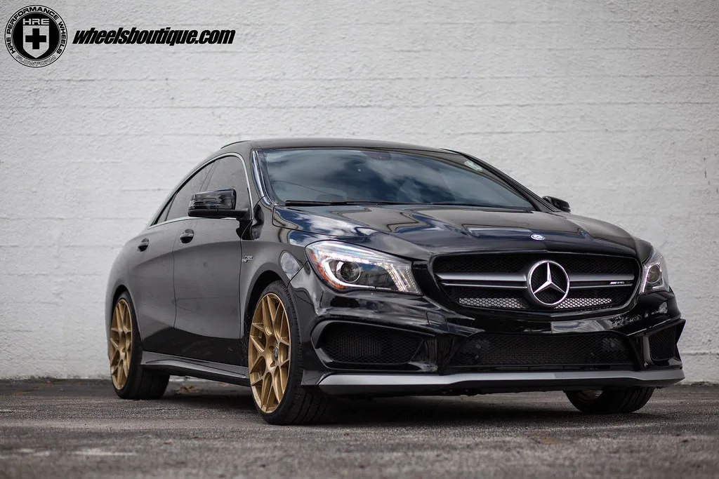 HRE Performance FlowForm FF01 on Mercedes-Benz CLA C117.1
