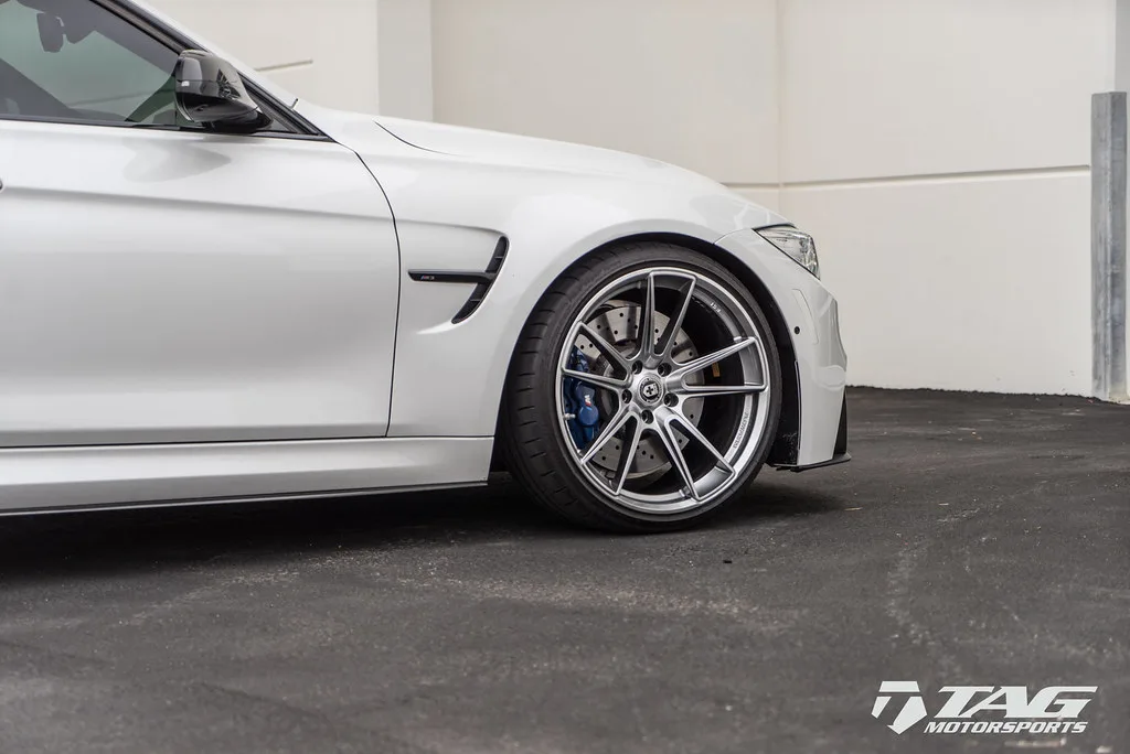 HRE Performance FlowForm FF04 wheels on BMW M3 F80.1