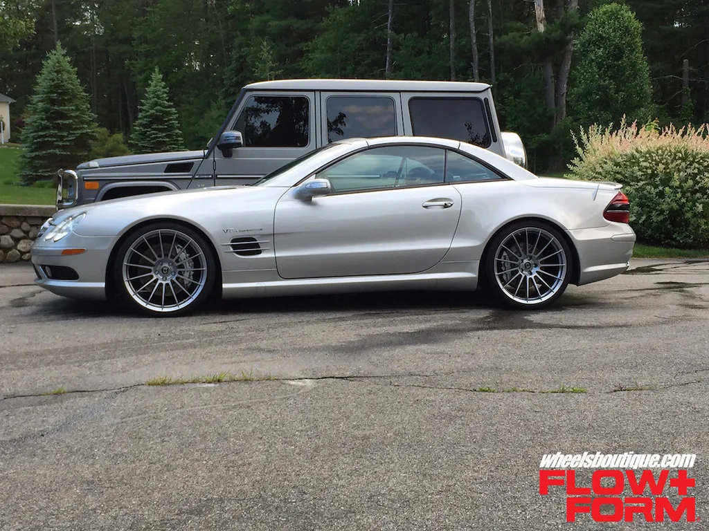 HRE Performance FlowForm FF15 on Mercedes-Benz SL R230.1, photo 2