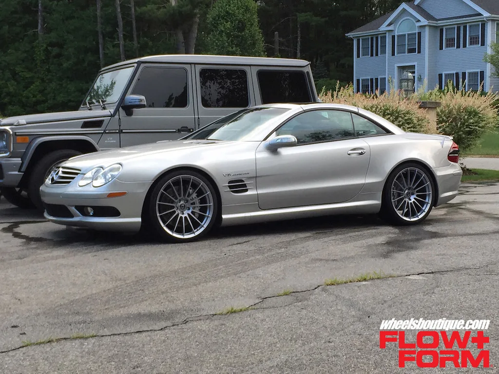 HRE Performance FlowForm FF15 on Mercedes-Benz SL R230.1