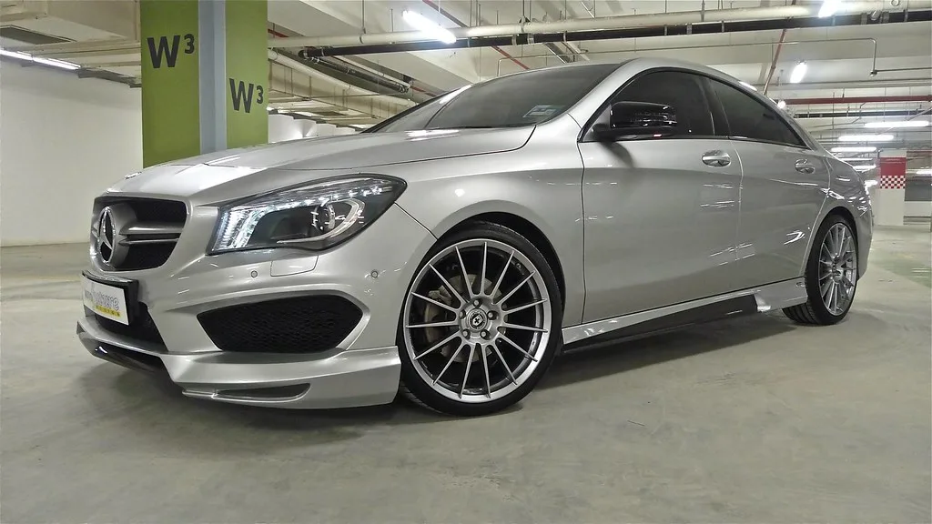 HRE Performance FlowForm FF15 on Mercedes-Benz CLA C117.1