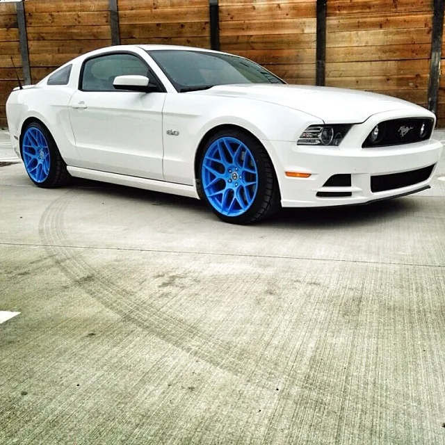 HRE Performance FlowForm @gheybe on Ford Mustang S197.1