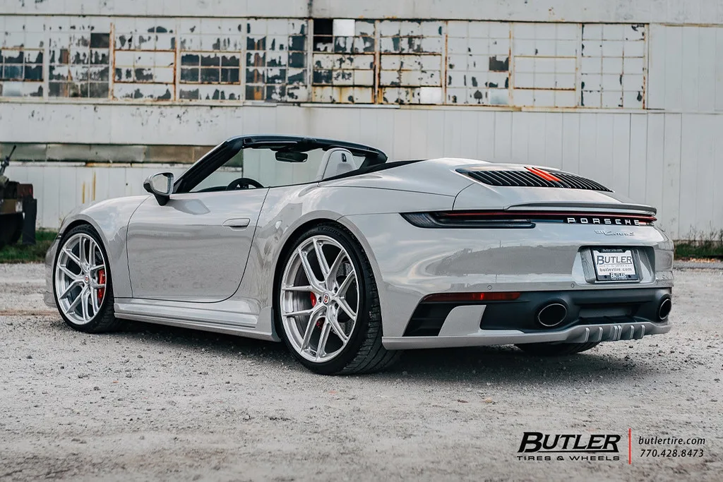 HRE Performance P101SC on Porsche 911 992.1