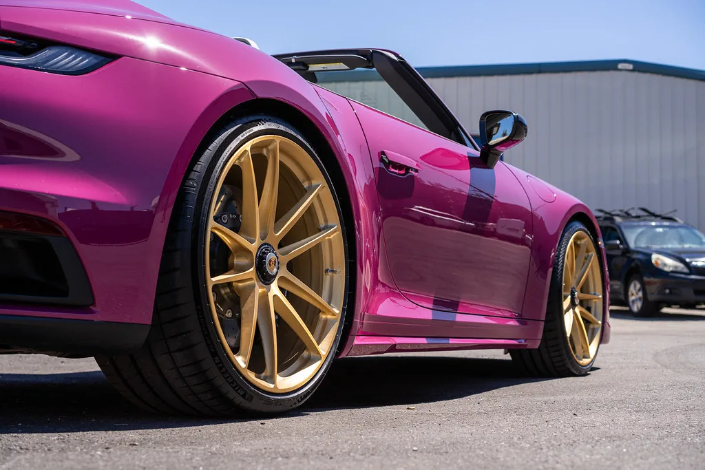 HRE Performance P104 on Porsche 911 992.1