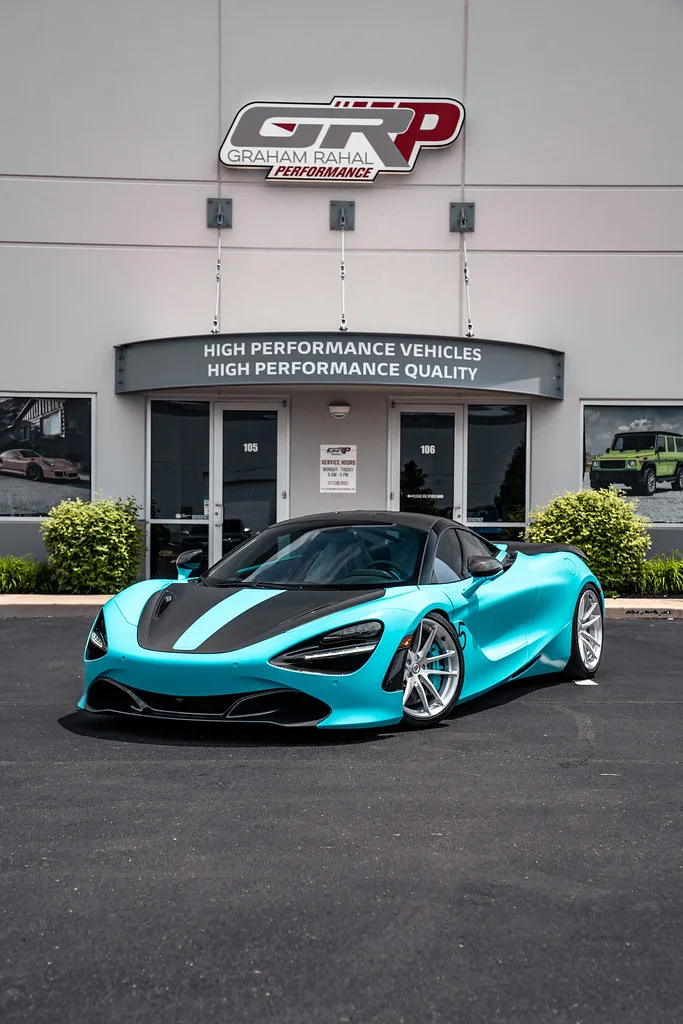 HRE Performance P104 on McLaren 720S, photo 8