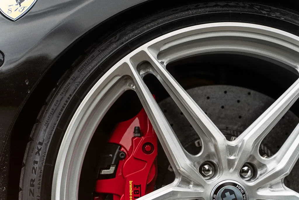 HRE Performance P107SC on Ferrari F8 F142MFL, photo 4