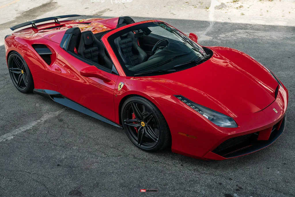 HRE Performance P107SC on Ferrari 488