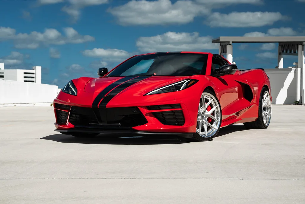 HRE Performance S101SC on Chevrolet Corvette C8, photo 4